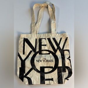 The New Yorker Classic Canvas Tote